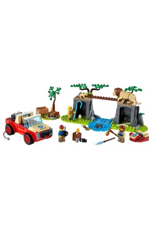 City Wild Animal Rescue Jeep 60301 Spielzeug-Bauset mit Zeichentrickfiguren (157 Teile) RS-L-60301 - 2
