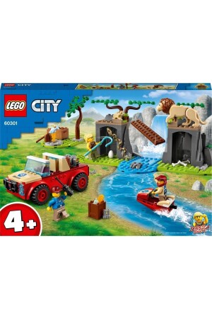 City Wild Animal Rescue Jeep 60301 Spielzeug-Bauset mit Zeichentrickfiguren (157 Teile) RS-L-60301 - 4