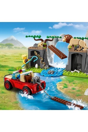 City Wild Animal Rescue Jeep 60301 Spielzeug-Bauset mit Zeichentrickfiguren (157 Teile) RS-L-60301 - 6
