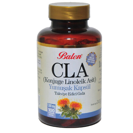 CLA-Distelöl (konjugierte Linolsäure), weich, 100 Kapseln - 2