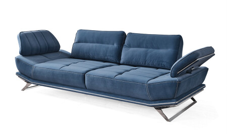 Clara Blaues Sofa - 4