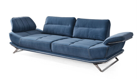 Clara Blaues Sofa - 5