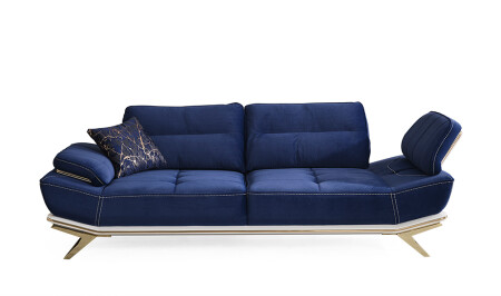 Clara Gold Sofa - 5