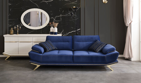 Clara Gold Sofa - 6