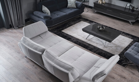 Clara Grey Sofa - 10