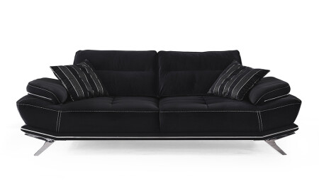 Clara Schwarzes Sofa - 4