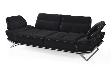 Clara Schwarzes Sofa - 9