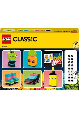 ® Classic Creative Neon Fun 11027 – Bauset für Kinder ab 5 Jahren (333 Teile) - 3