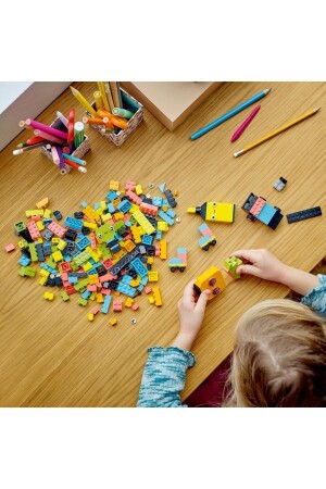 ® Classic Creative Neon Fun 11027 – Bauset für Kinder ab 5 Jahren (333 Teile) - 8
