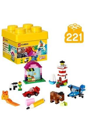 Classic Creative Pieces 10692 – Kreatives Spielzeug-Bauset für Kinder (221 Teile) LMC10692 - 5