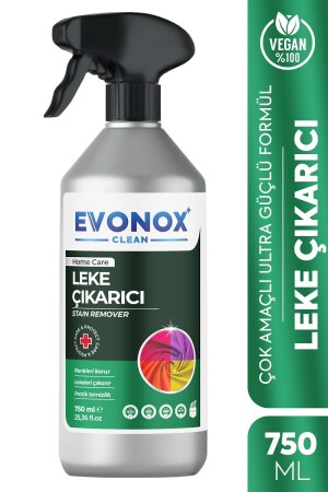 Clean Çok Amaçlı Ultra Güçlü Leke Çıkarıcı Sprey - Evonox