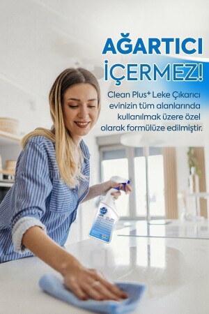 Clean Plus- Çok Amaçlı Ultra Güçlü Leke Çıkarıcı 750 ml - 8