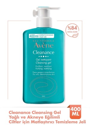 Cleanance Cleansing Gel Mattierendes Reinigungsgel für fettige und zu Akne neigende Haut 400 ml AVE0000675 - 1