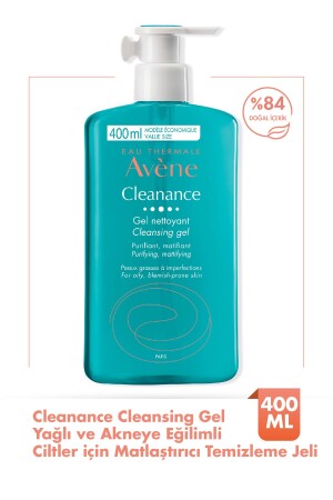 Cleanance Mattierendes Reinigungsgel für fettige und Akne-Haut 400 ml 3282770207774 - 1