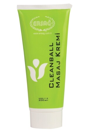 Cleanball Massagecreme Grüne Creme 200 ml ERSAG00112 - 1