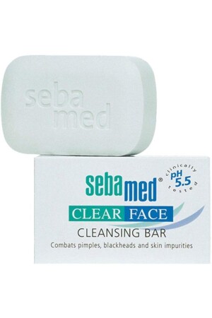 Clear Face Akne- und Anti-Akne-Gesichtsreiniger, kompakt, 100 g, smb8948323234 - 1