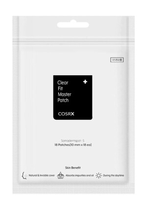 Clear Fit Master Patch – Akne-Pflaster, geeignet für den Einsatz tagsüber/unsichtbar CRX-CF-03-M-N - 2