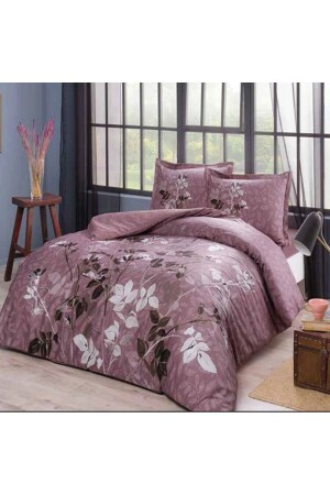 Clement Dried Rose Cotton Satin Nev Set Double 8682475071970 - 1