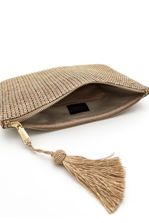 Cleopatra Damen-Clutch & Portfolio aus Stroh C062203 - 3