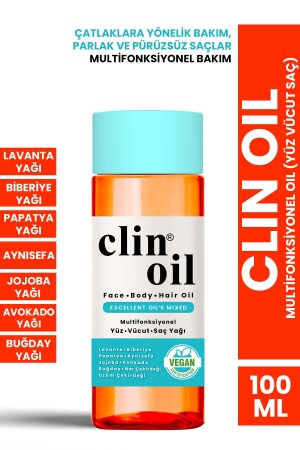 Clin Oil Multifonksiyonel Oil (YÜZ VUCÜT SAÇ) 100 ml FP.01.01.037.010 - 1