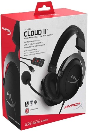 Cloud II Gaming-Headset Grau KHX-HSCP-GM - 7