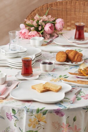 مـنـز-كلوفـر 28 قطعة فطور البورتسـلين/مجموعة خدمة لـ6 أشخاص 153. 03. 08. 2104 - Karaca