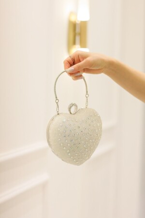 Clutch mit Steinmotiv von Heart Case - 1