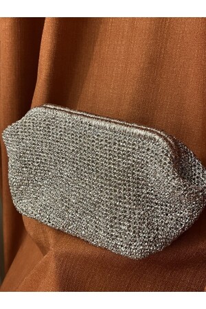 Clutch-Tasche in Metallic-Gold - 2