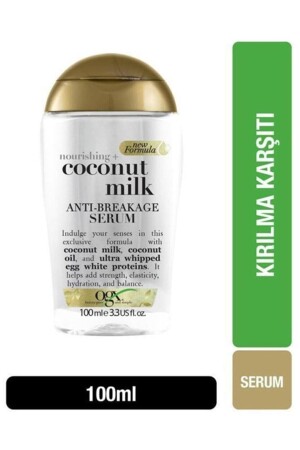 Coconut Milk Hindistan Cevizi Sütü Kırılma Karşıtı Serum 100ml - 1