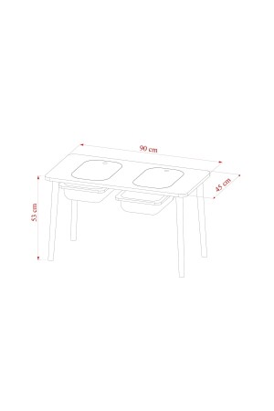 Çocuk Çalışma Masası Oyun Ve Etkinlik Masası Yaz Sil Çiftli Masa Sandalyeli mnv_san_cft - 6