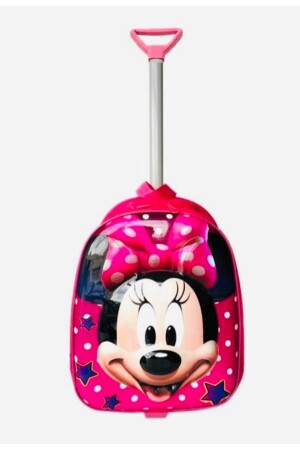 Çocuk Çekçek Valiz Anaokulu Çantası Minie Mouse - 1