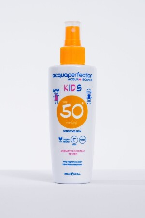 Çocuk Güneş Koruyucu Sprey Spf50 200ml Uva Uvb Koruması- Suya Dayanıklı- Leke Önleyici - 3