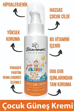 Çocuk Güneş Kremi 50ml Yüksek Koruma Leke Karşıtı 98 - 2