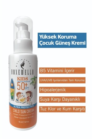 Çocuk Güneş Kremi Leke Karşıtı Yüksek Koruma 50 Ml- 0015 - 2