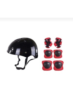 Çocuk Kask Dizlik Dirseklik Kemik Set 7 Parça Toprock9999952524 - 1