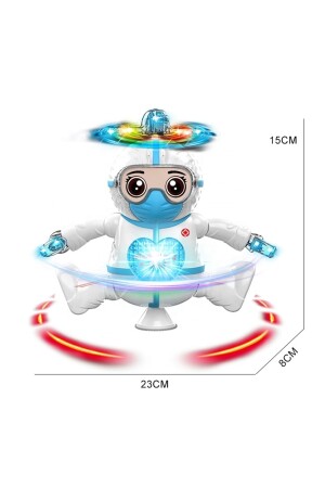 Çocuk Oyalayıcı Müzikli Ve Işıklı Doktor Robot Oyuncak Hareketli Hediyelik Robot 52151-T - 3