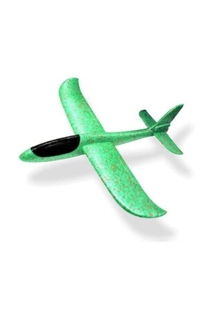 Çocuk Oyuncak Köpük Uçak El Planörü Elle Atılan Eğlenceli Uçak Yeşil köpükucak2 - 1