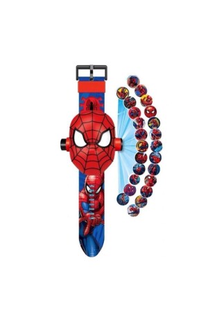 Çocuk Spiderman Figürlü Projeksiyonlu Dijital Kol Saati SPR-PAW - 2