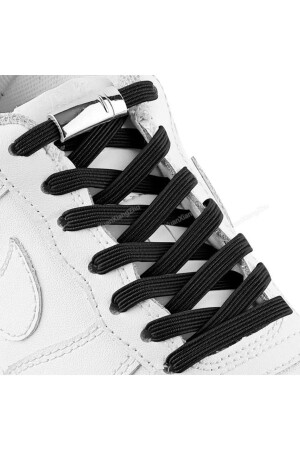 Çocuk Spor Ayakkabı Mıknatıslı Manyetik Lastikli Ayakkabı Bağcık Yeni Model Klipsli Bağcığı - 2