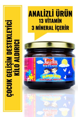 Çocuk Vitamin Katkılı Kilo - Aldırıcı Kids Kakaolu Macun 320 gr TJD-KIDSMCN-320GR - 2