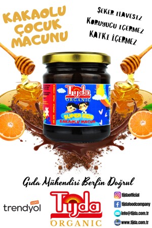 Çocuk Vitamin Katkılı Kilo - Aldırıcı Kids Kakaolu Macun 320 gr TJD-KIDSMCN-320GR - 6