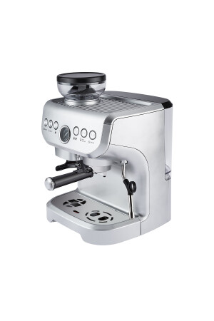 Coffee Art Barista Espresso Latte Cappuccino Americano Maschine mit Mahlwerk und Milchaufschäumer 153. 03. 08. 4833 - 6