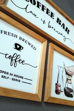 Coffee Bar and Fresh Brewed- Kahve Köşesi- Seti - 5