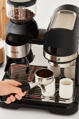 Coffeemaid Kaffeemühle, Aufschäumer, 19 Bar Druck, Espresso, Latte, Cappuccino, Americano Mk. 1,4L 153. 03. 08. 4834 - 8