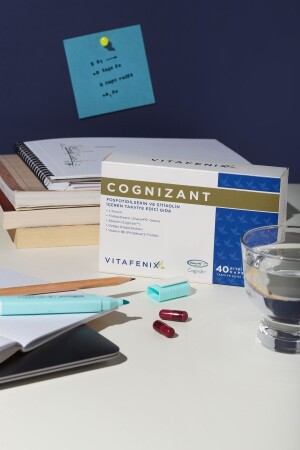 Cognizant Fosfatidilserin Ve Sitikolin Içeren Takviye Edici Gıda Vegan 40 Kapsül - 5