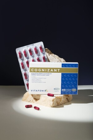 Cognizant Nahrungsergänzungsmittel mit Phosphatidylserin und Citicolin, vegan, 40 Kapseln - 1