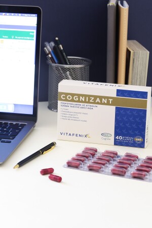 Cognizant Nahrungsergänzungsmittel mit Phosphatidylserin und Citicolin, vegan, 40 Kapseln - 6