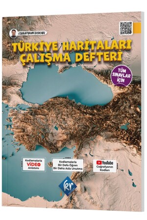 Coğrafyanın Kodları Türkiye Haritaları Çalışma Defteri (tüm Sınavlar Için) - 1