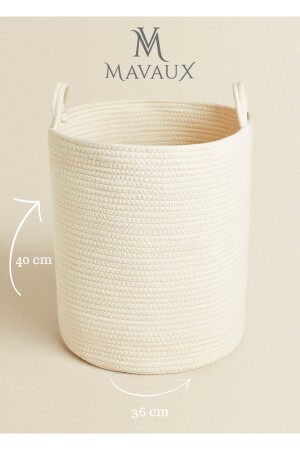 MNZ-متعددة الأغراض، 40cm-36cm حجم كبير، مسدس جانبي، سلة، جوت، ويكر، سلة منسوجة، منظمة jütspt06 - MaVaux
