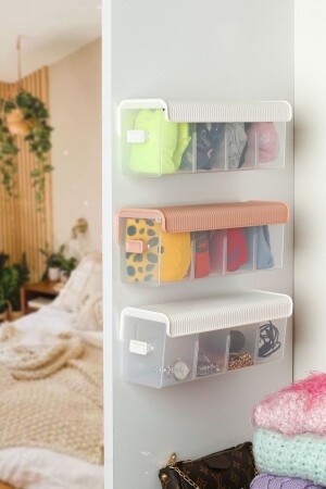 - Mehrzweck-Schrank-/Schubladen-Organizer – Schiebebox - Qen Plastik